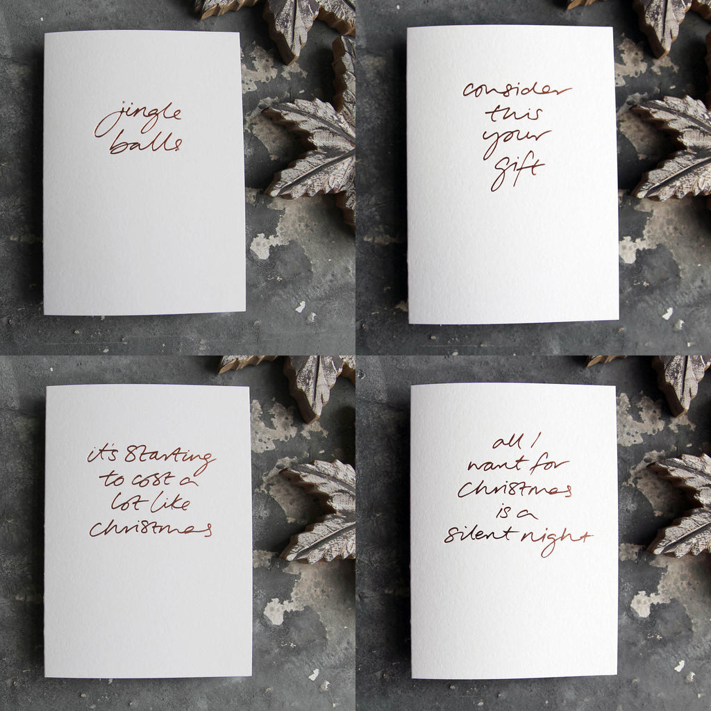 Send A Christmas Card - Handwritten note + postage included