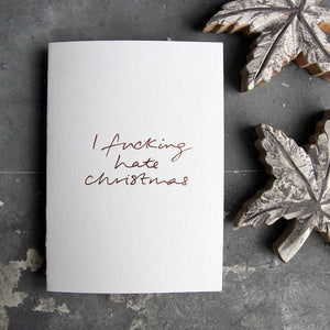 Send An Anti-Christmas Card - Handwritten note + postage included