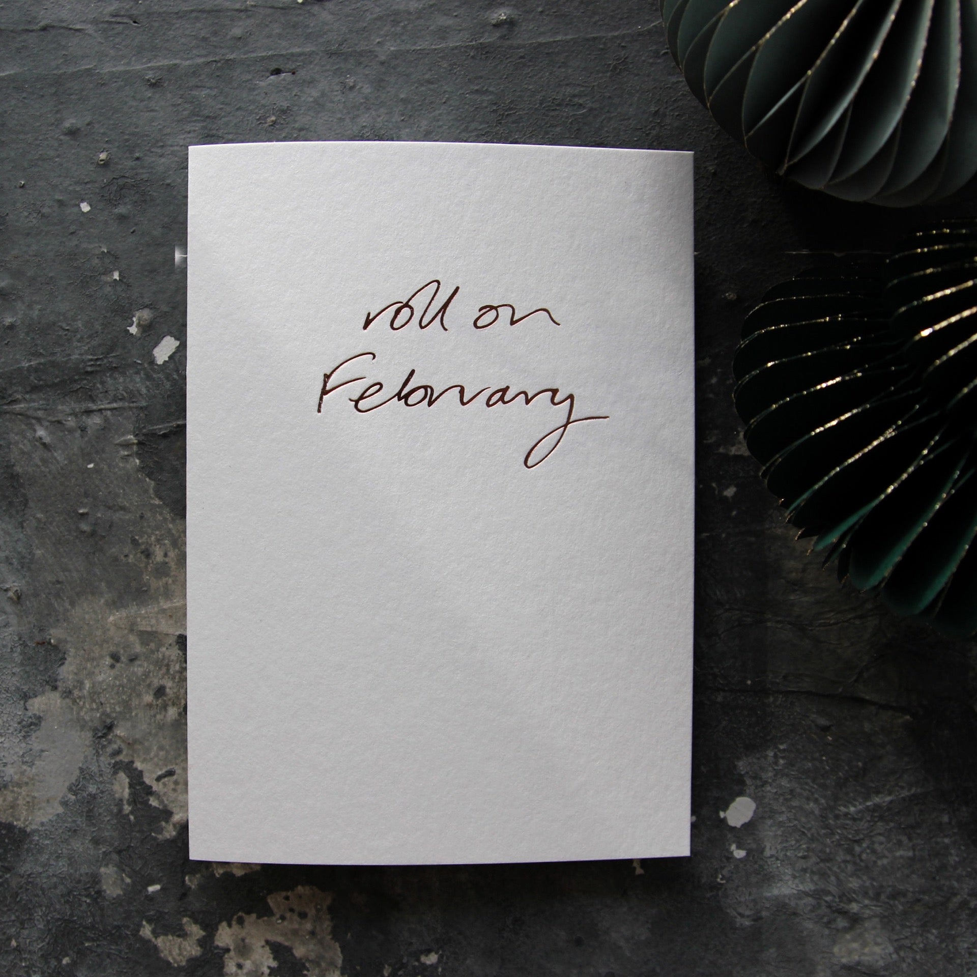 Send An Anti-Christmas Card - Handwritten note + postage included