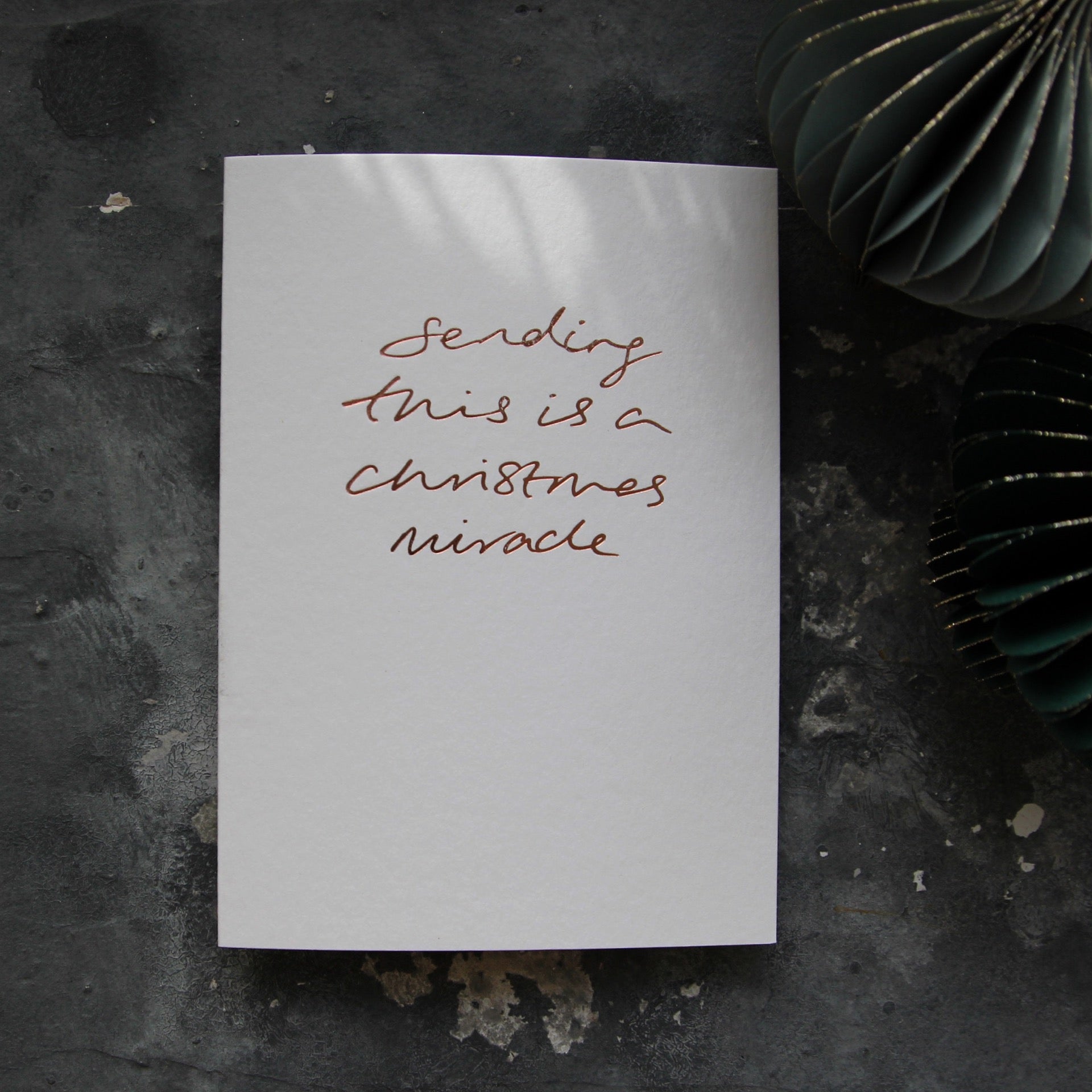 Send An Anti-Christmas Card - Handwritten note + postage included