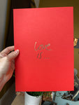 Love Is... - Unframed Foil Print